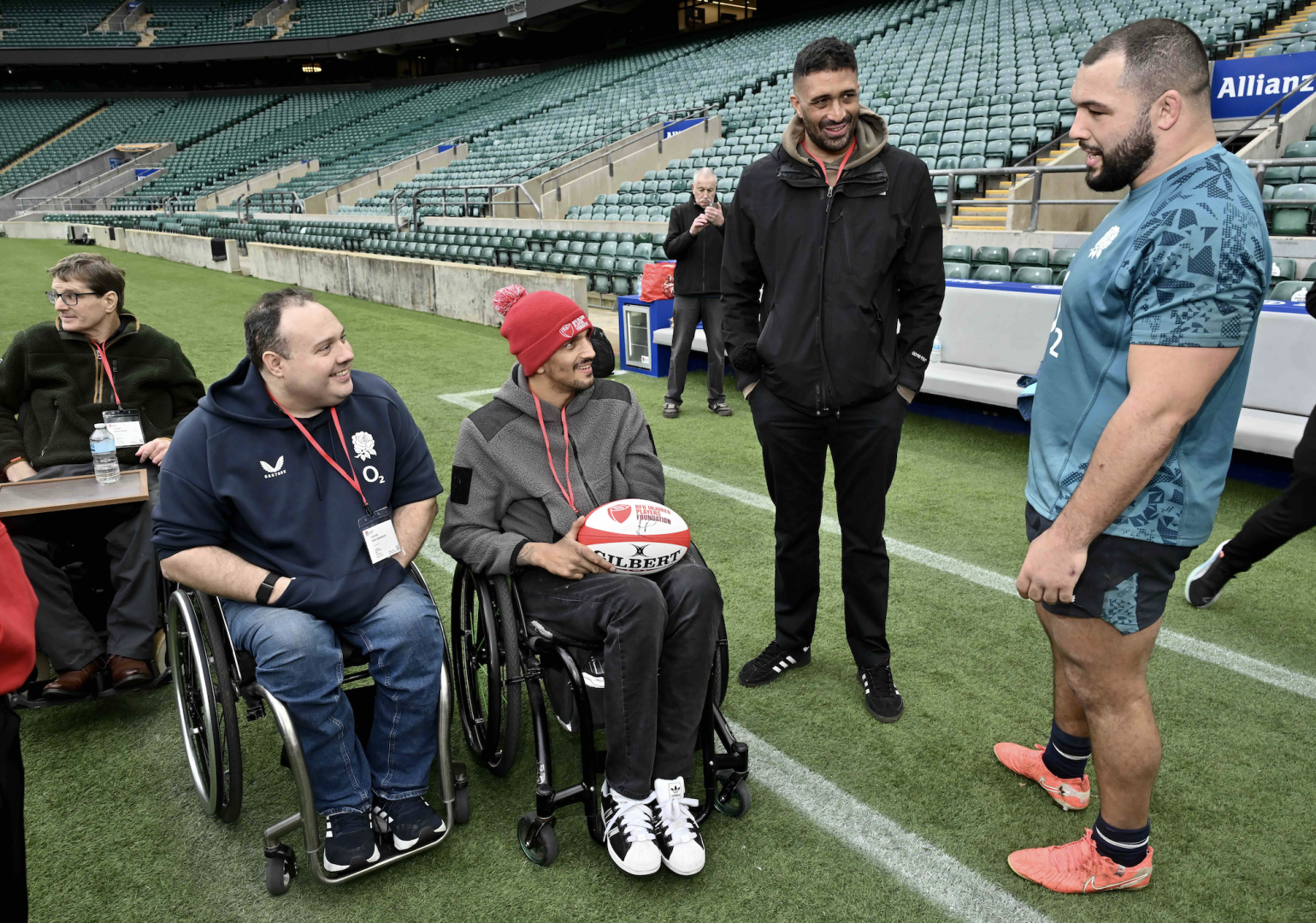 IPF Member Liam with Ellis Genge