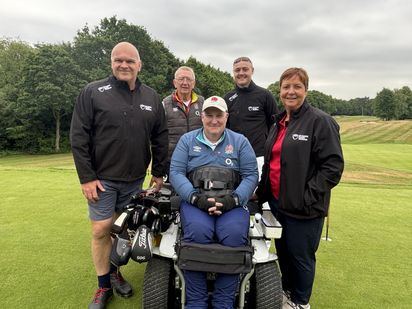 Hamish at IPF Engage golf event