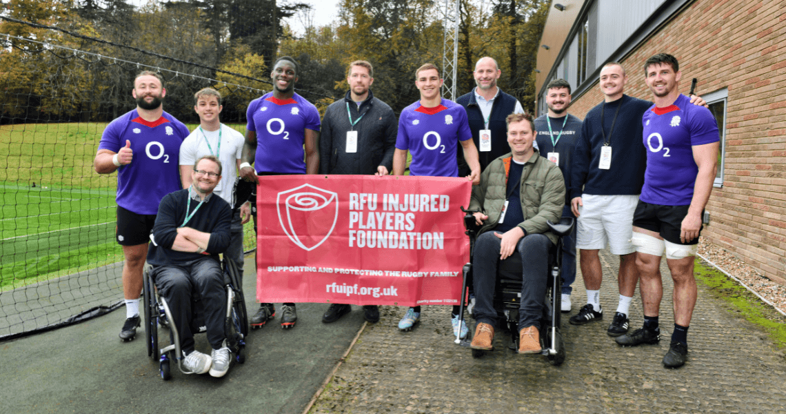 England Rugby welcome IPF members to Pennyhill Park